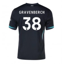 Liverpool Ryan Gravenberch #38 Bortatröja 2024-25 Korta ärmar